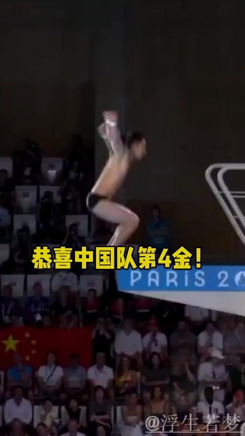 中国队勇夺世锦赛混合双人10米跳台金牌