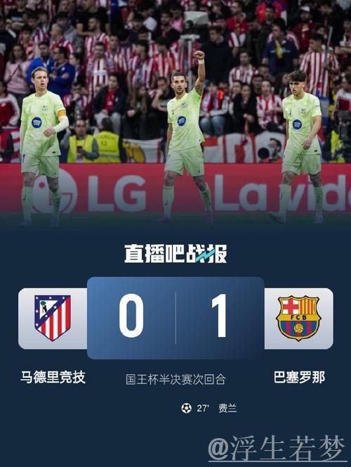 费兰接亚马尔助攻得分 巴萨晋级国王杯决赛
