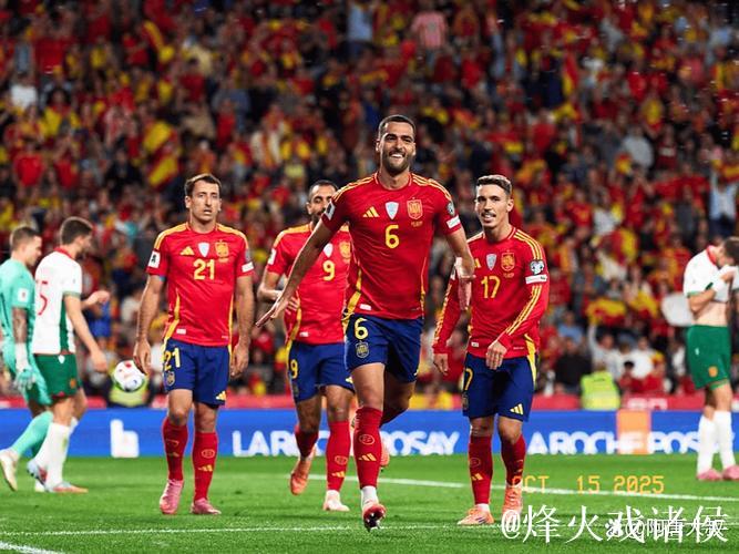 梅里诺双响西班牙4-0保加利亚 世预赛四连胜小组领跑 梅里诺双响西班牙4-0保加利亚 世预赛四连胜小组领跑